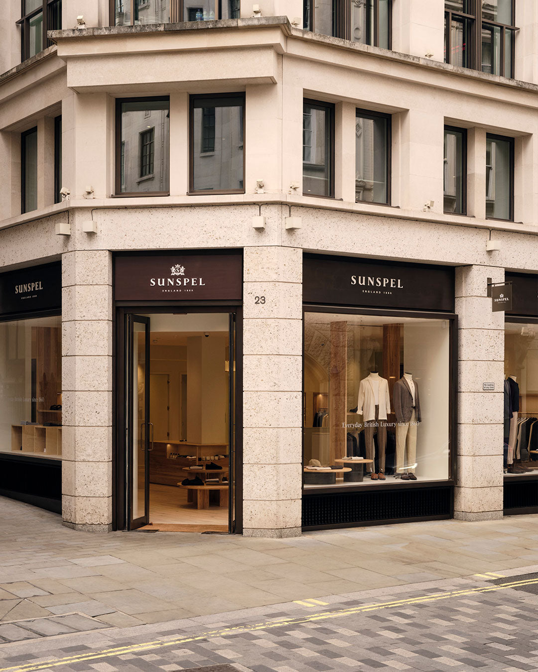 Welcome to Sunspel Jermyn Street