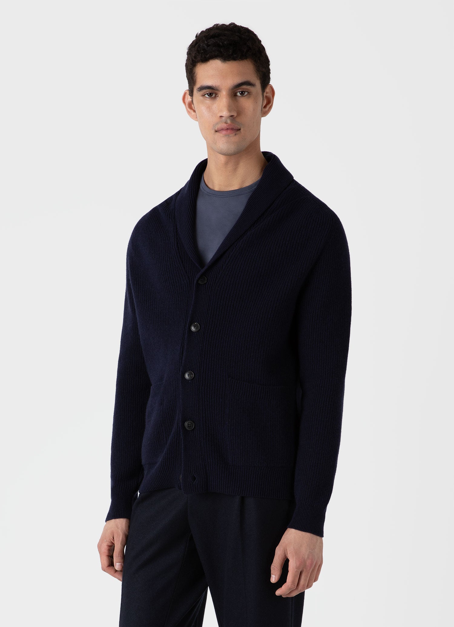 Mens shawl neck cardigan best sale