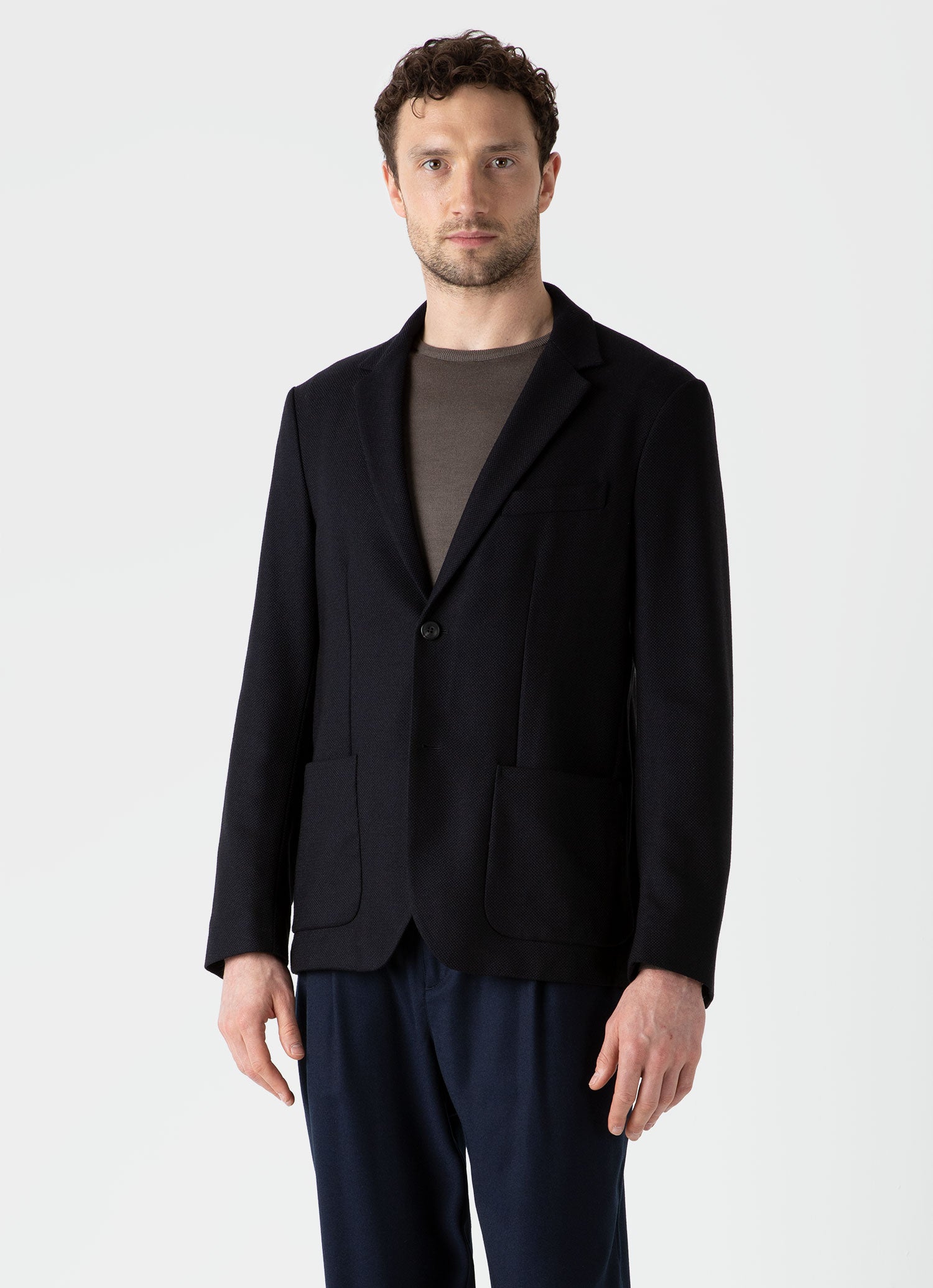 Mens black shop wool blazer