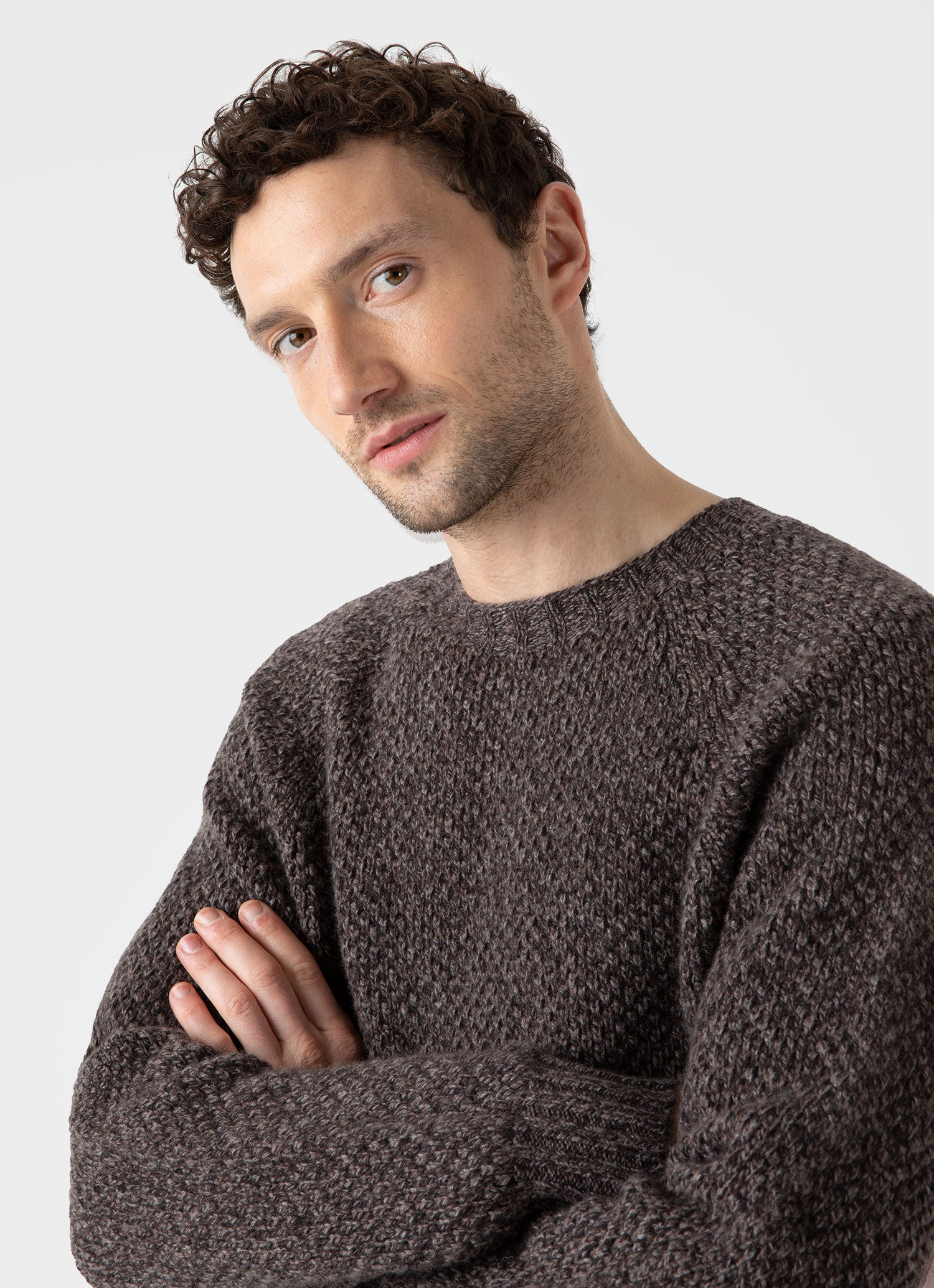 Lambswool Textured Jumper