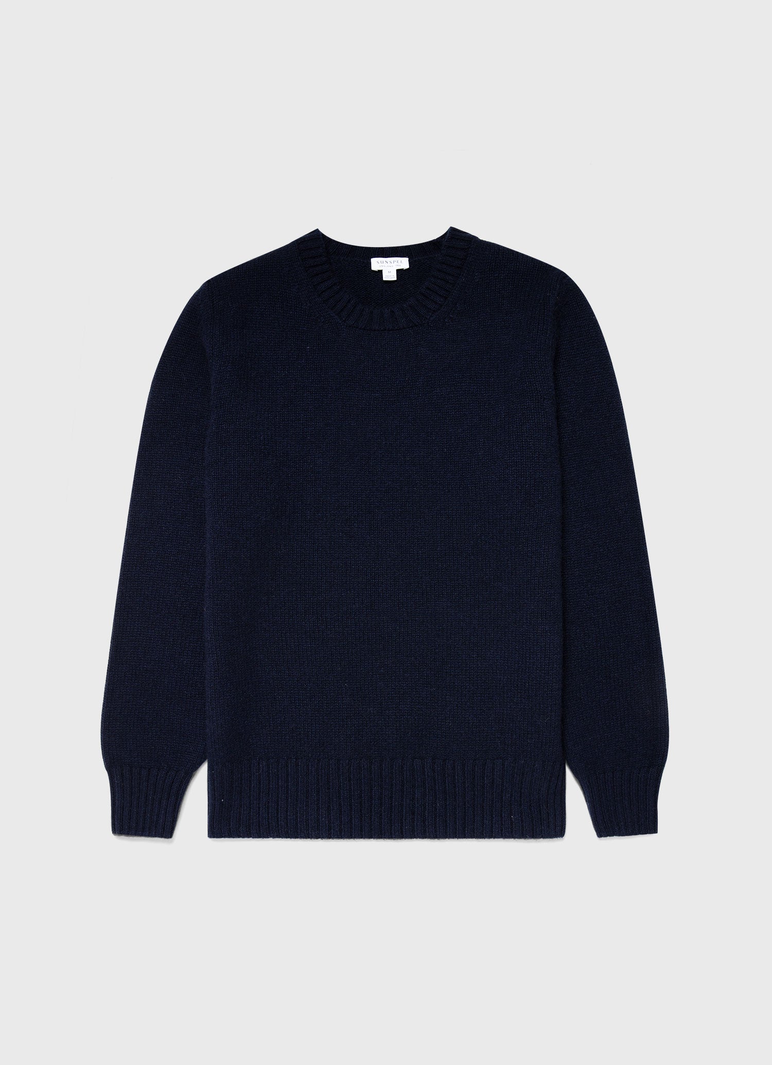 Men's Roxburgh Cashmere Jumper in Navy | Sunspel