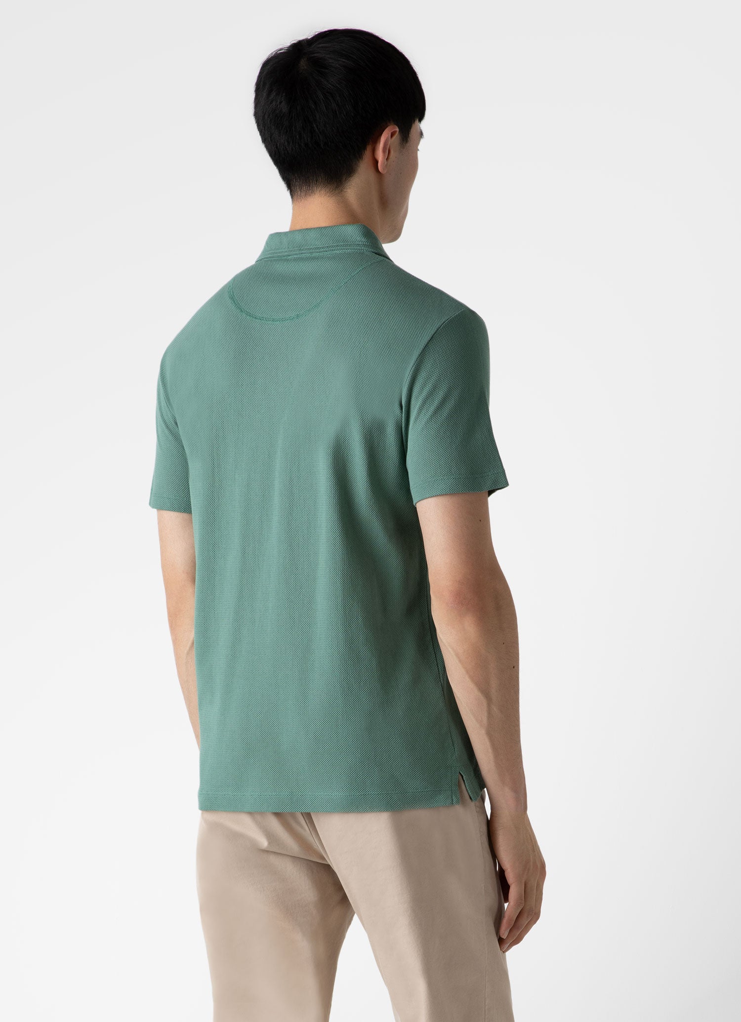 Men's Riviera Polo Shirt in Light Pine