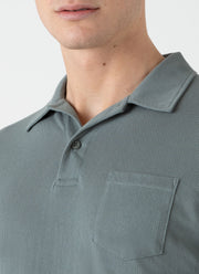 Men's Riviera Polo Shirt in Smoke Green