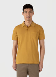 Men's Riviera Polo Shirt in Mustard