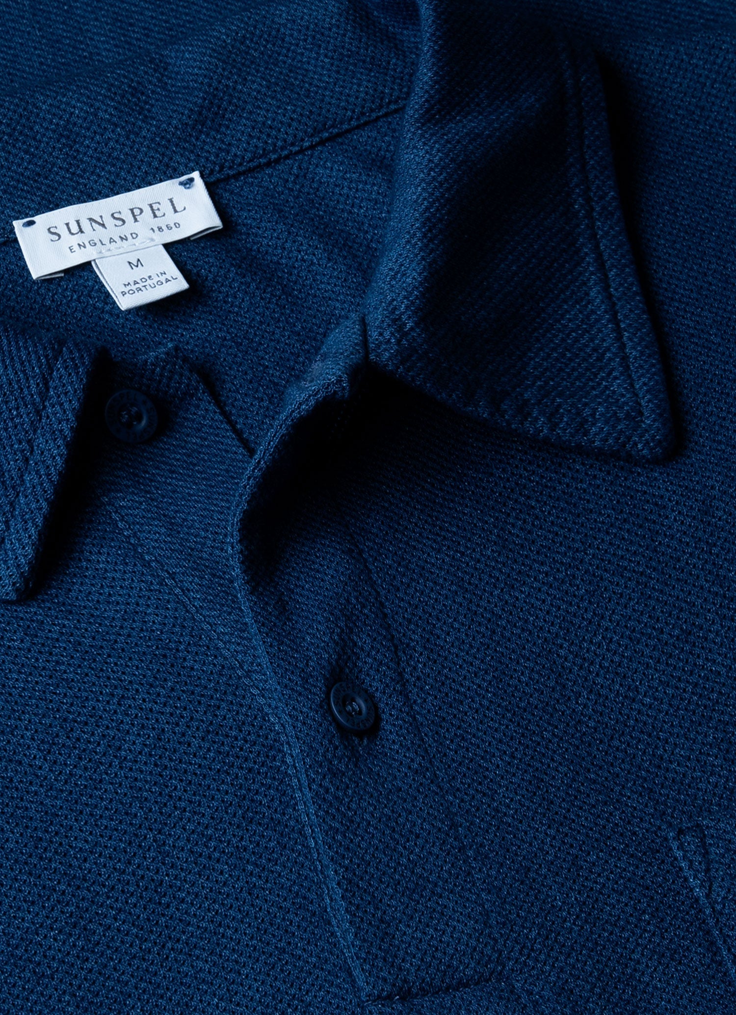 Men's Riviera Polo Shirt in Real Indigo