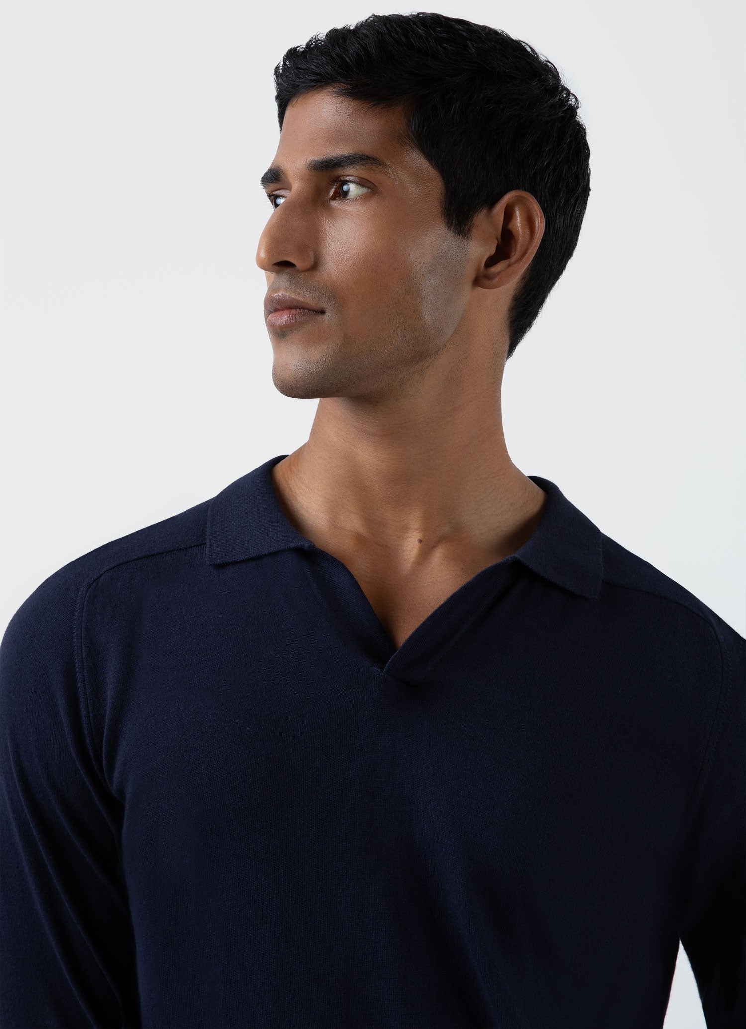 Men's cashmere 2024 polo shirts