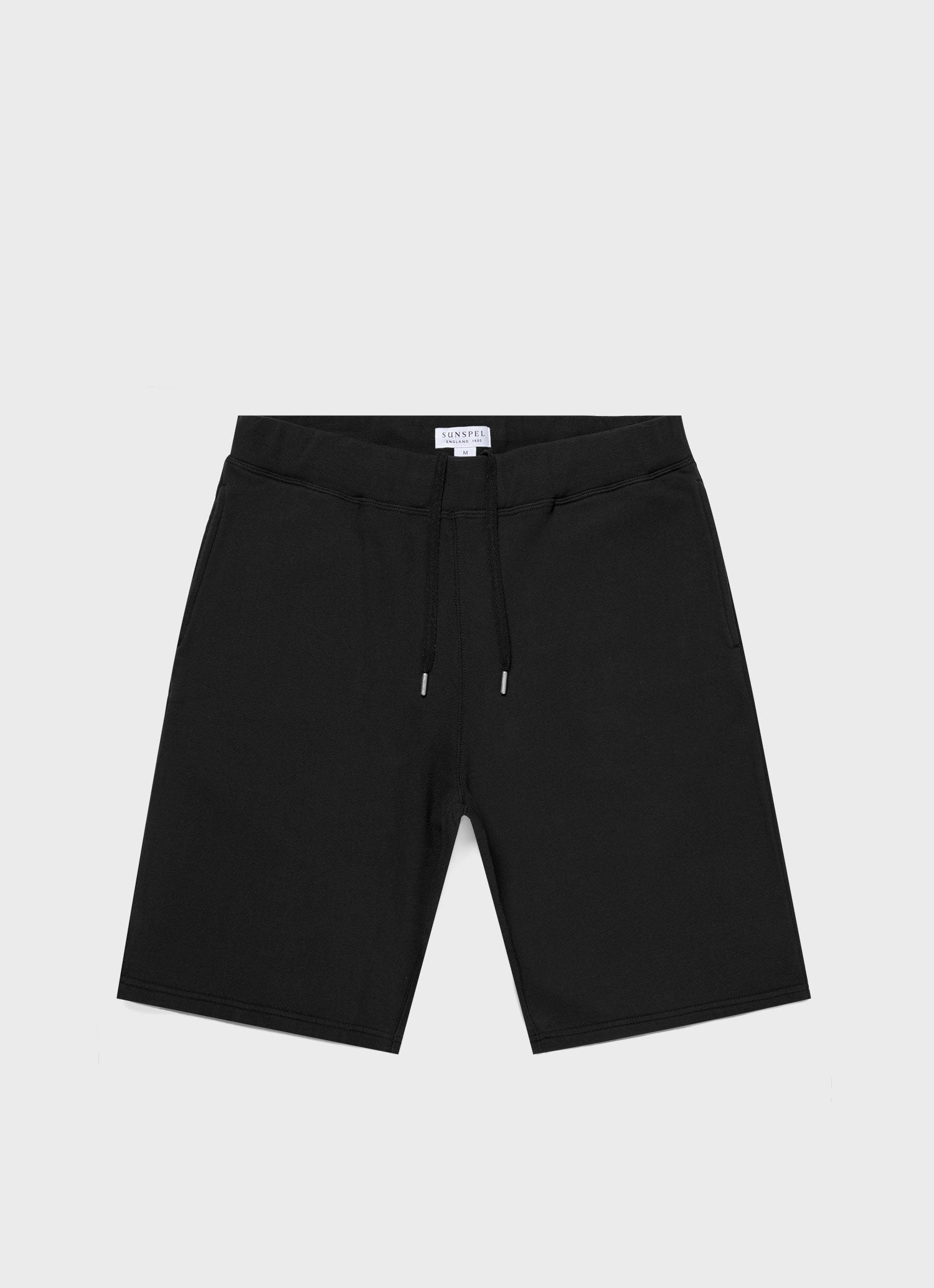 Black 2024 fabric shorts