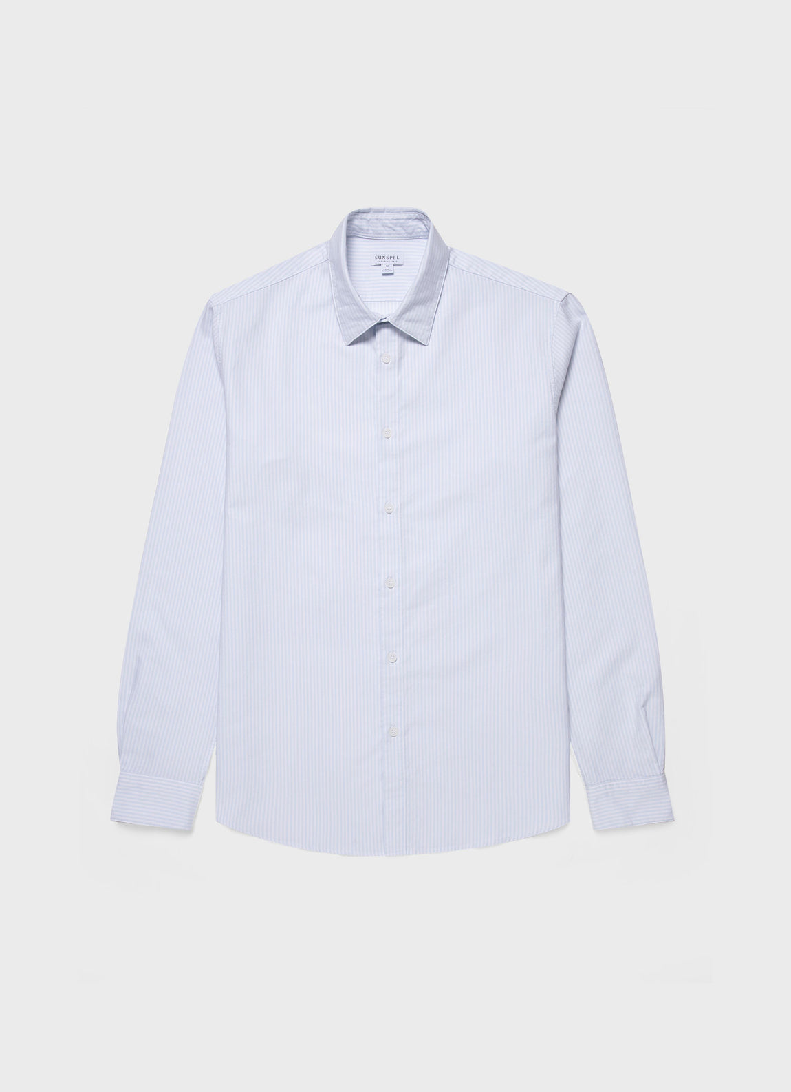 Men's Oxford Shirt in Light Blue/White