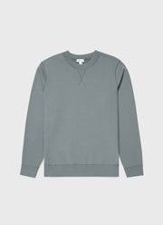 Men's Loopback Sweatshirt in Smoke Green