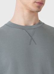 Men's Loopback Sweatshirt in Smoke Green