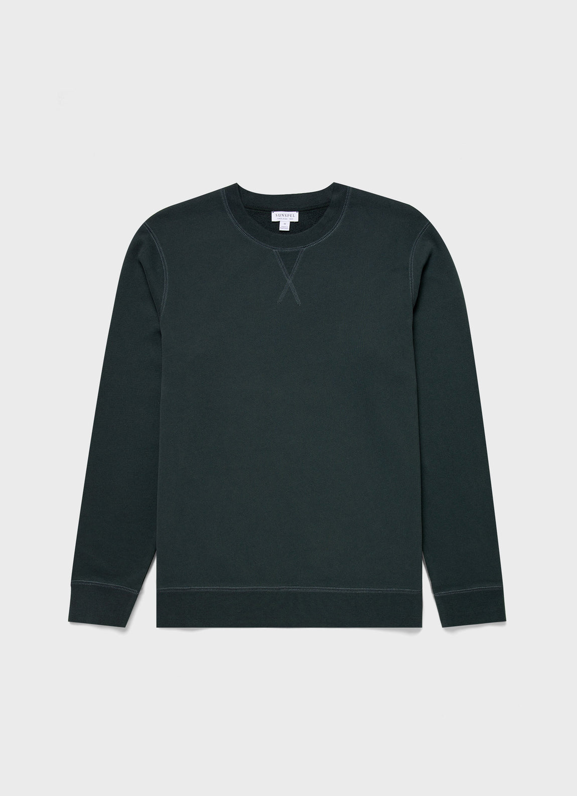 Men's Loopback Sweatshirt in Holly Green