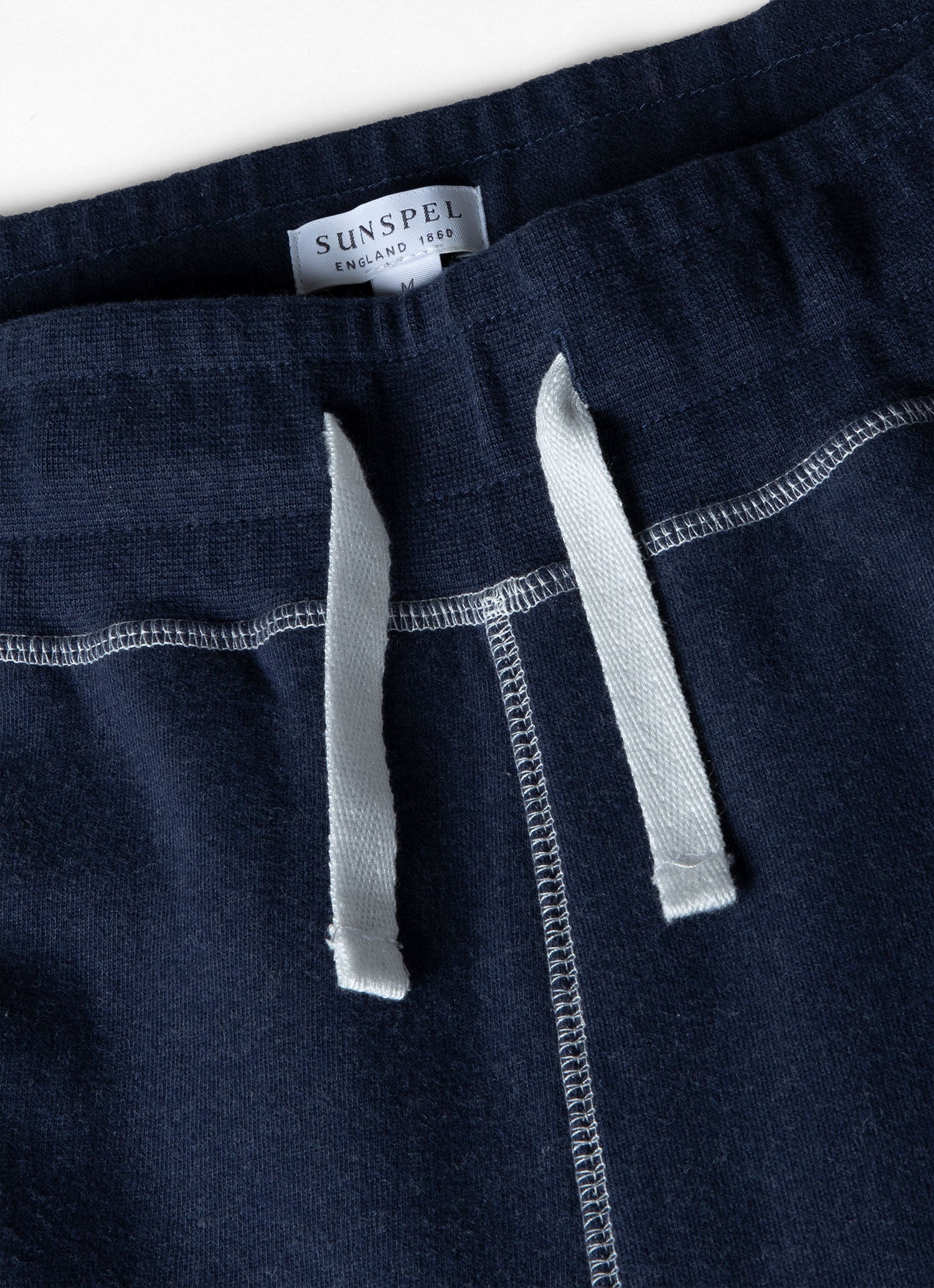 Men's Fleeceback Sweatpants in Navy Melange