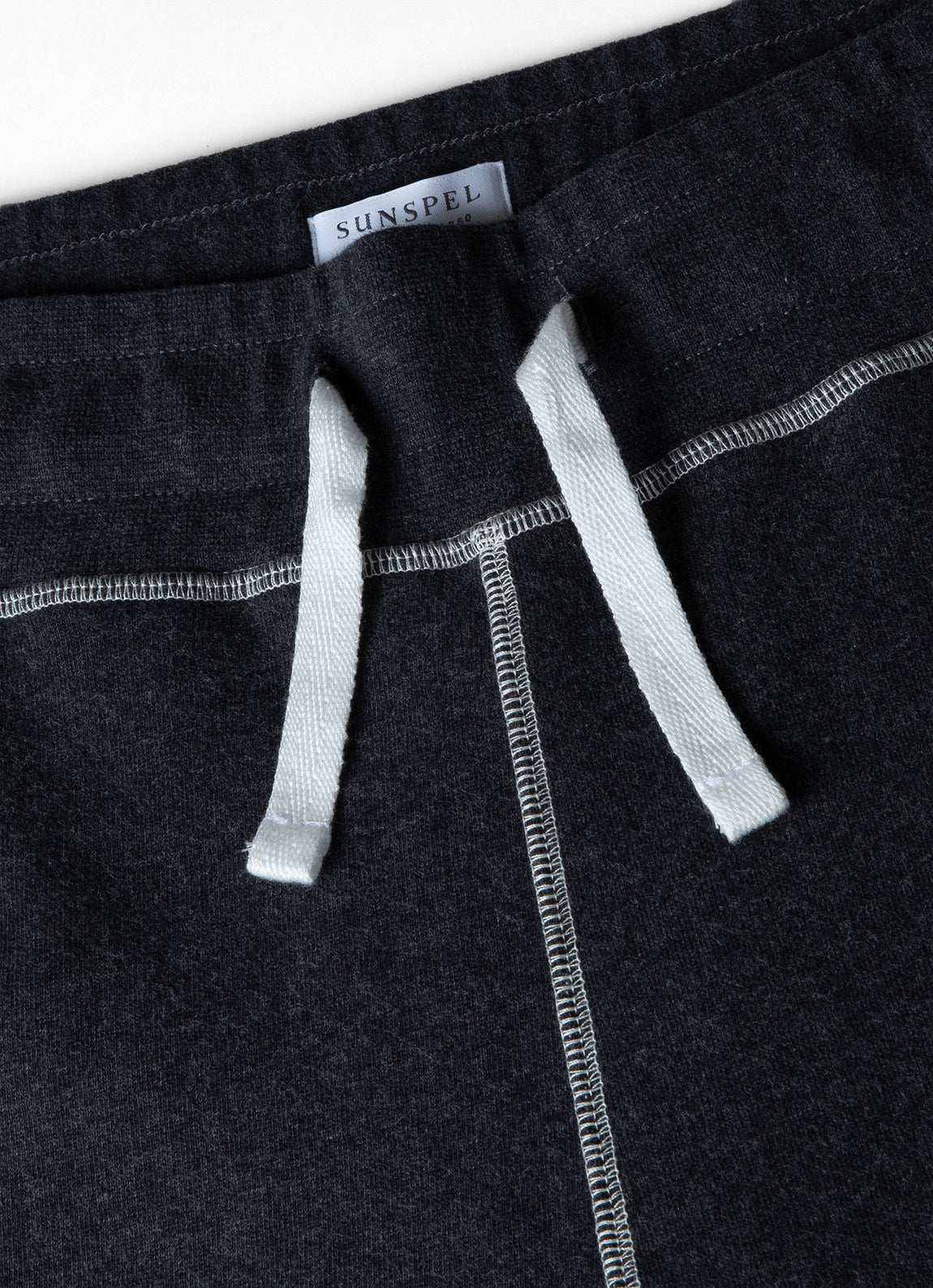 Men's Fleeceback Sweatpants in Charcoal Melange