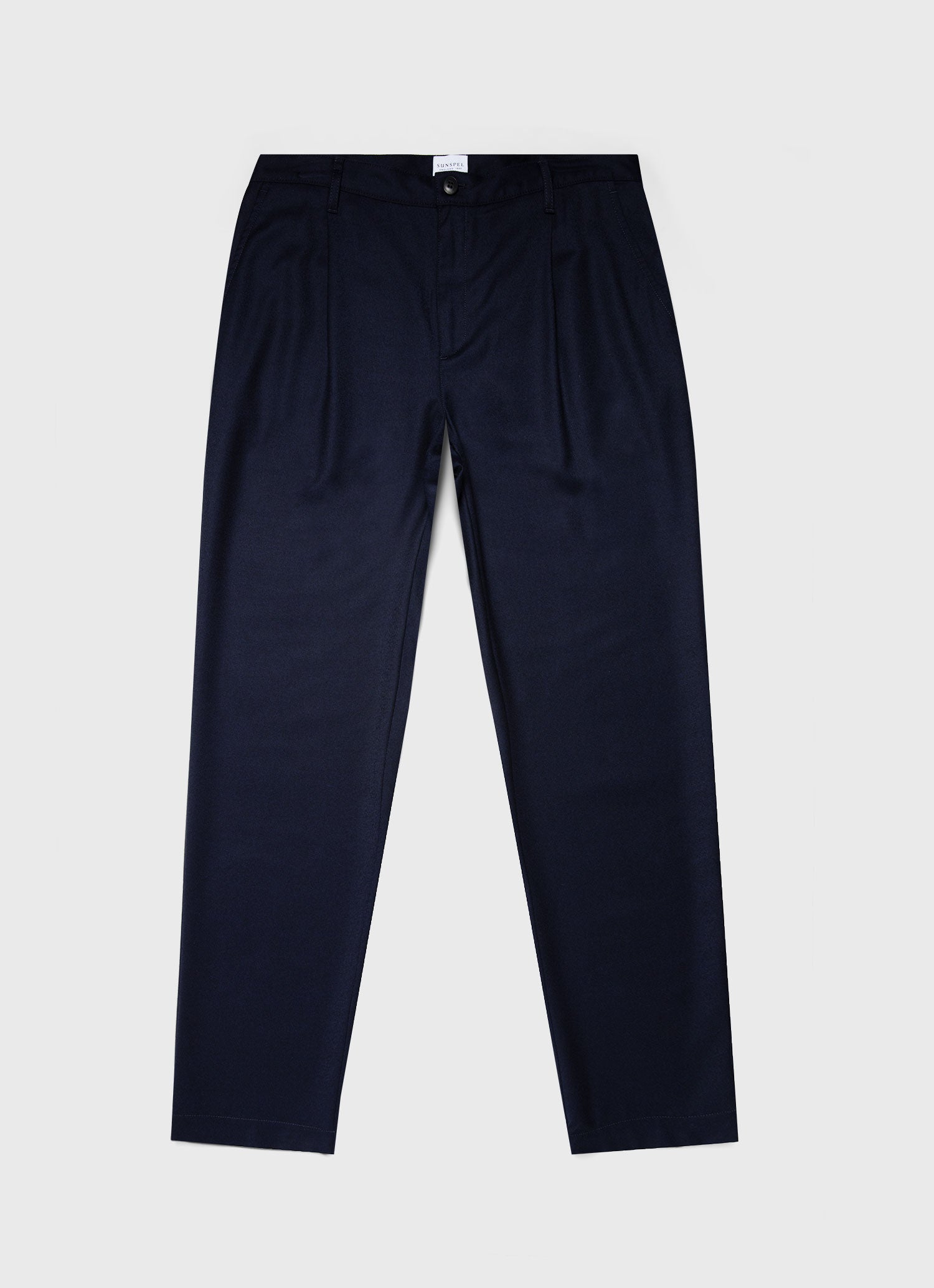 Wash-and-wear flannel pants blue donna | ASPESI