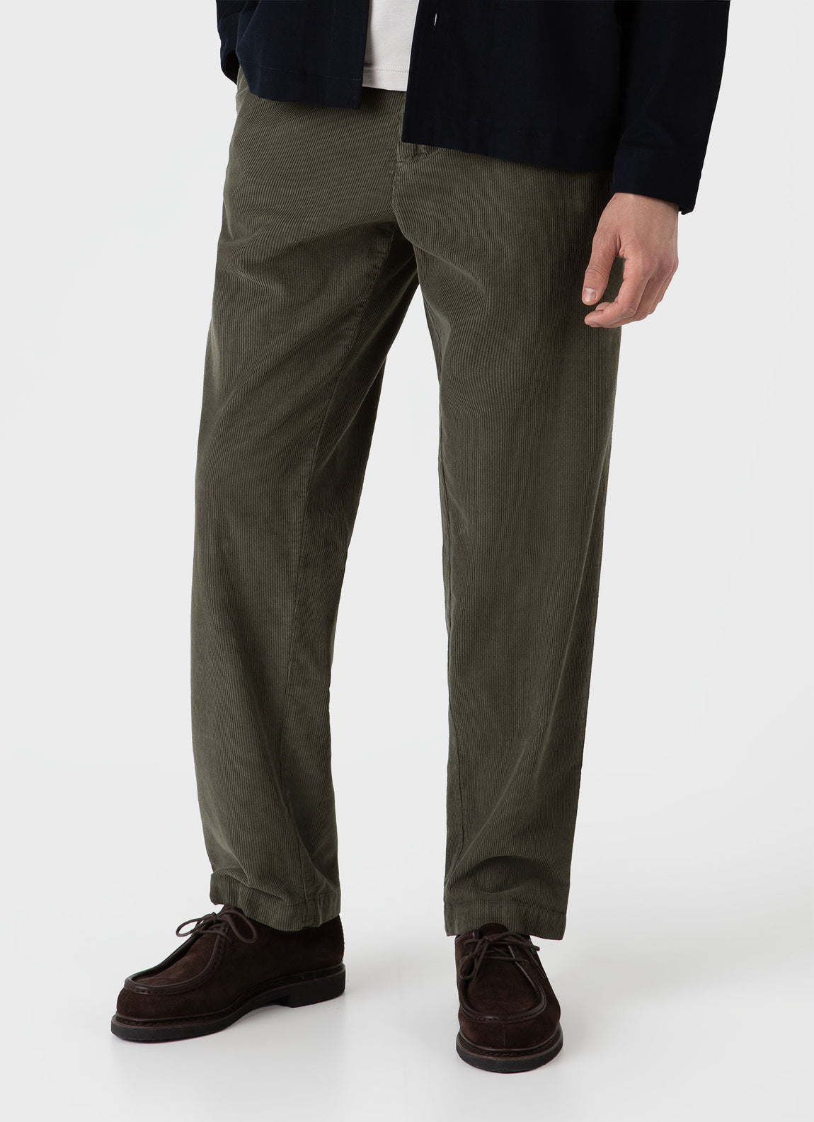 Men's Cord Chore Trouser in Khaki