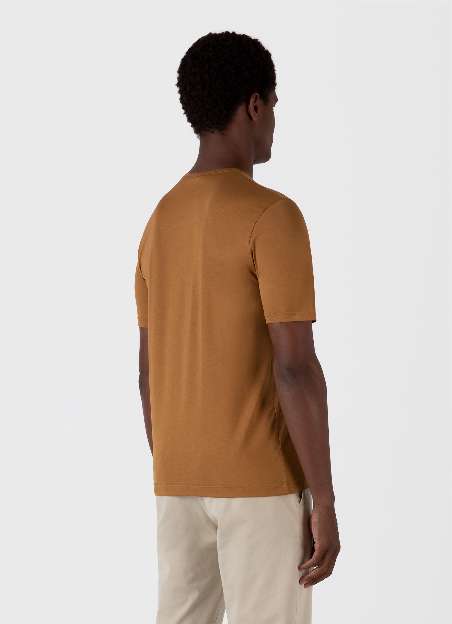 Men's Classic T-shirt in Golden Brown