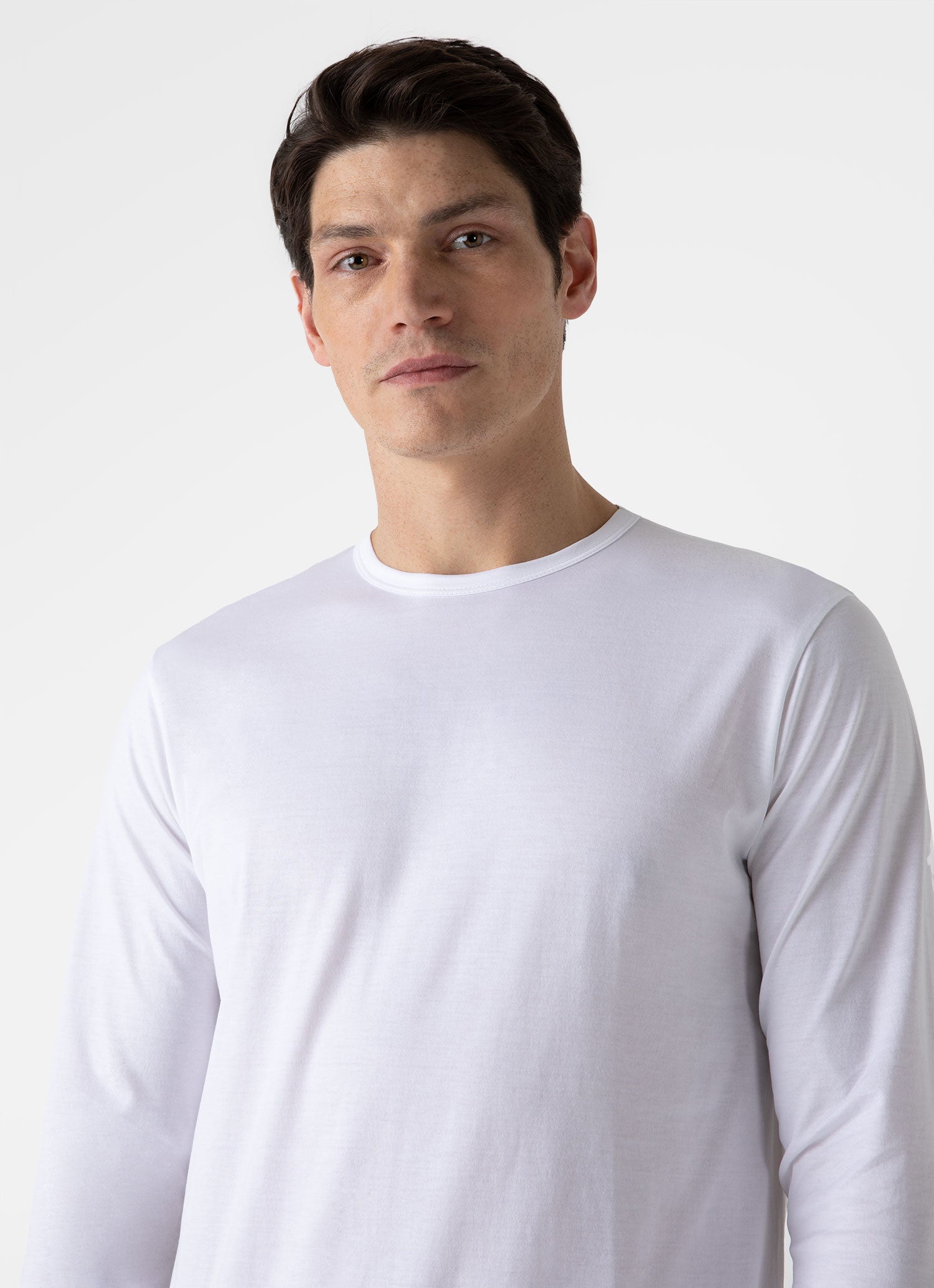 Long sleeve hotsell white tee