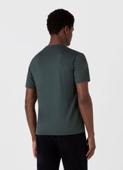 Men's Riviera Midweight T-shirt in Holly Green