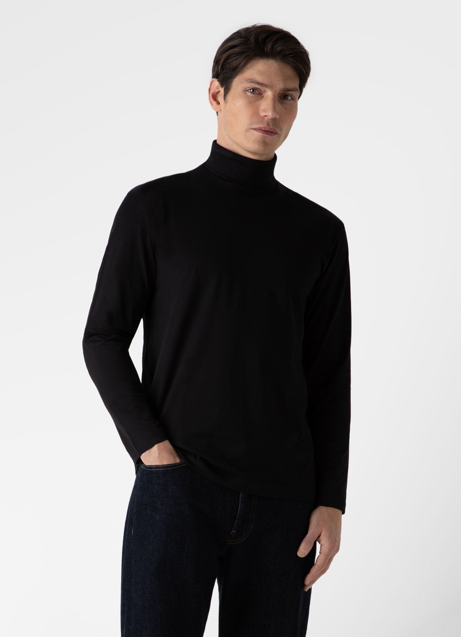 Long sleeve hotsell turtleneck mens