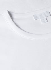 Men's Sea Island Cotton T-shirt in White