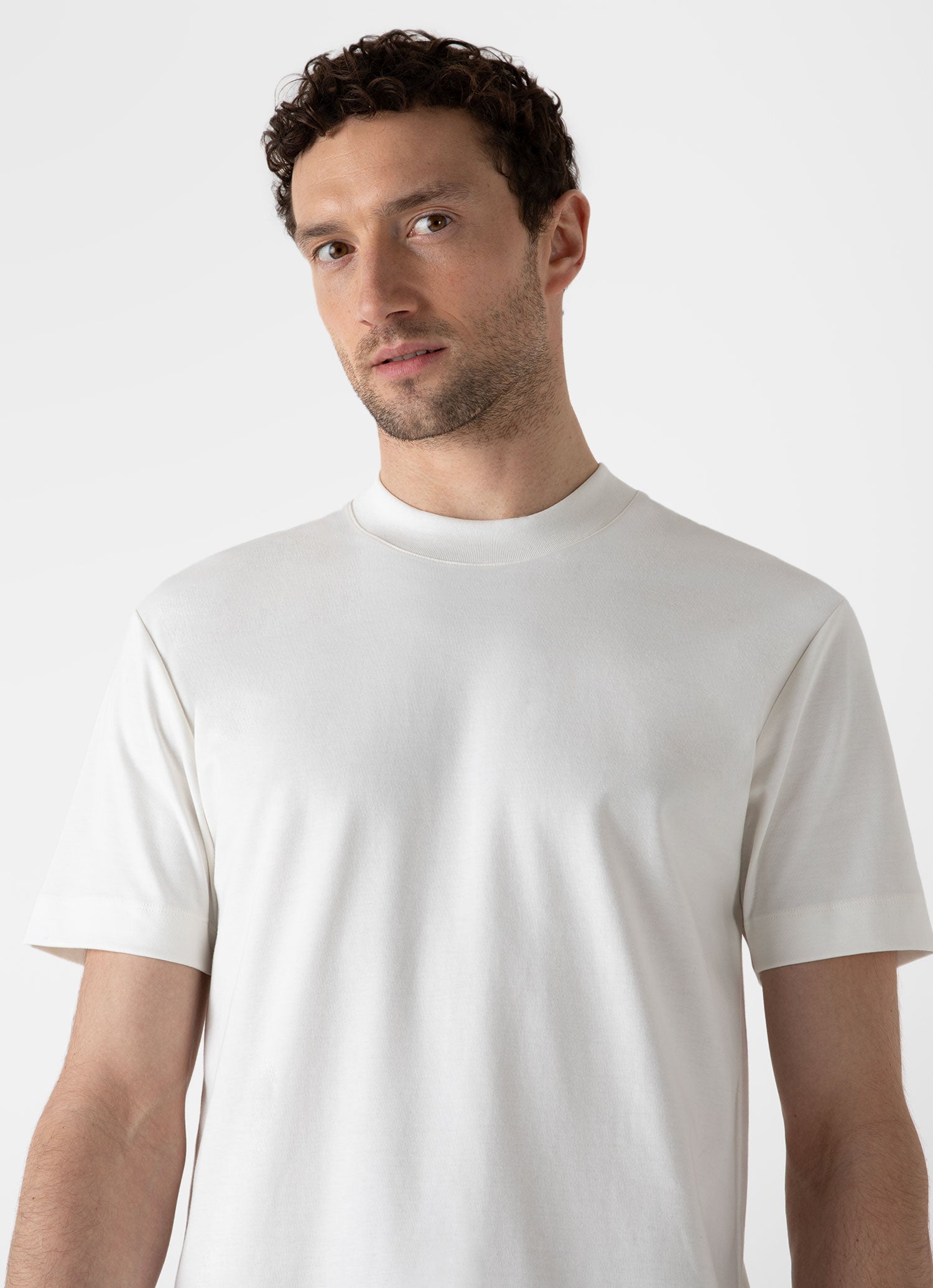 Plain off outlet white t shirt