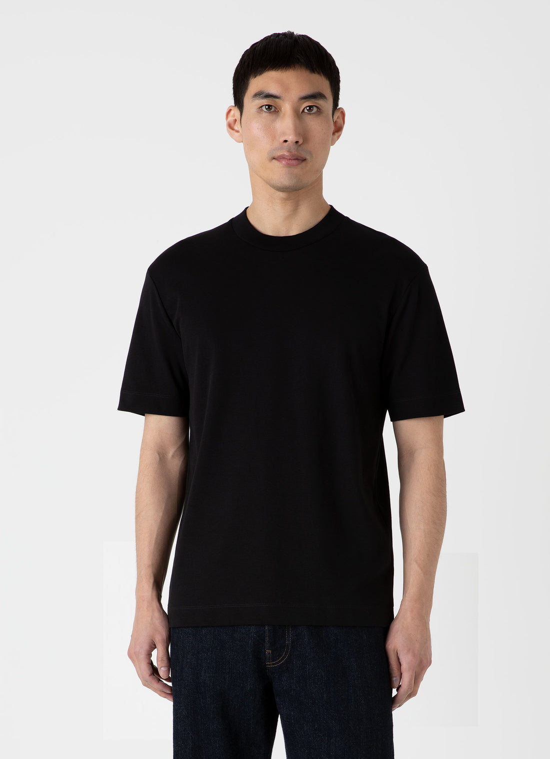 Men's Relaxed Fit Heavyweight T-shirt in Black