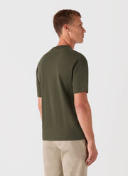 Men's Relaxed Fit Heavyweight T-shirt in Khaki