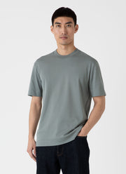 Men's Relaxed Fit Heavyweight T-shirt in Smoke Green