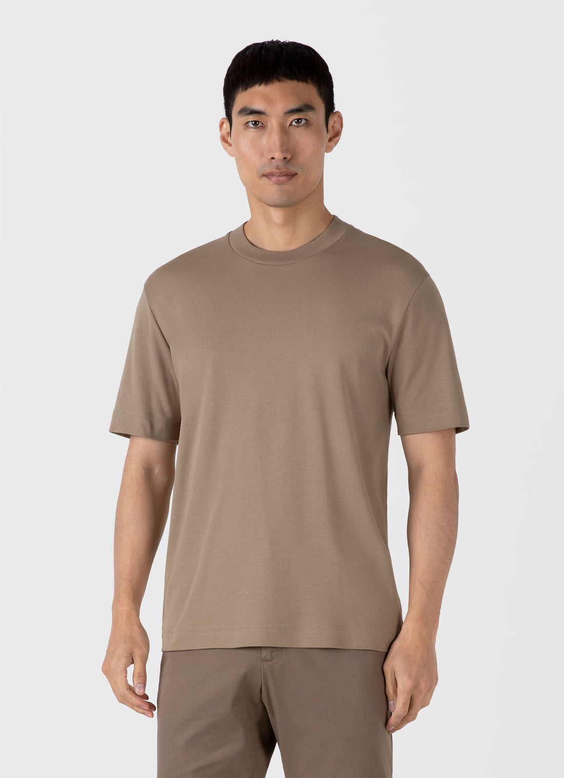 Men's Relaxed Fit Heavyweight T-shirt in Dark Stone