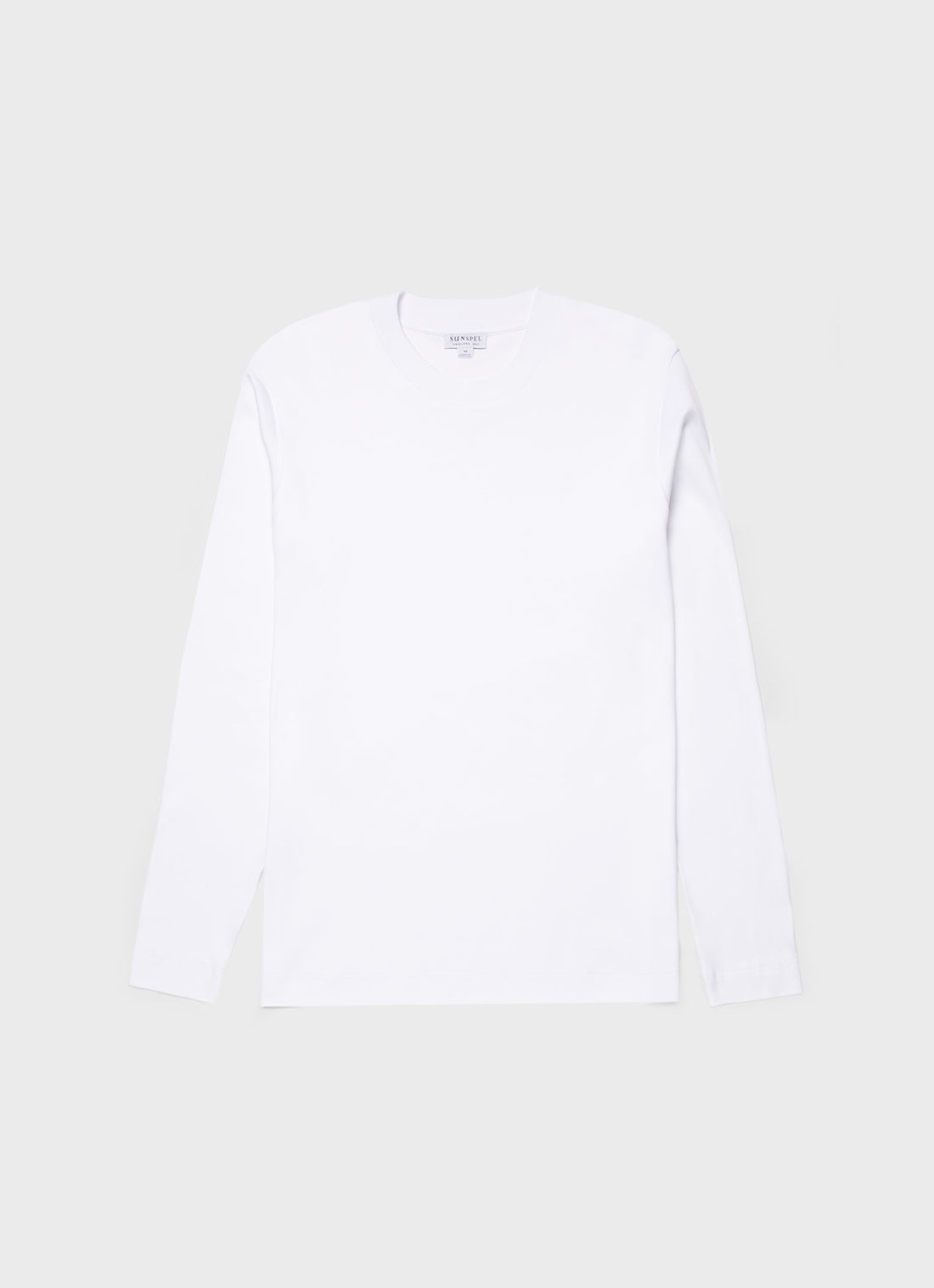 Men's Long Sleeve Heavyweight T-shirt in White