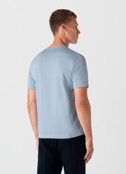 Men's Single Jersey T-shirt in Blue Mist