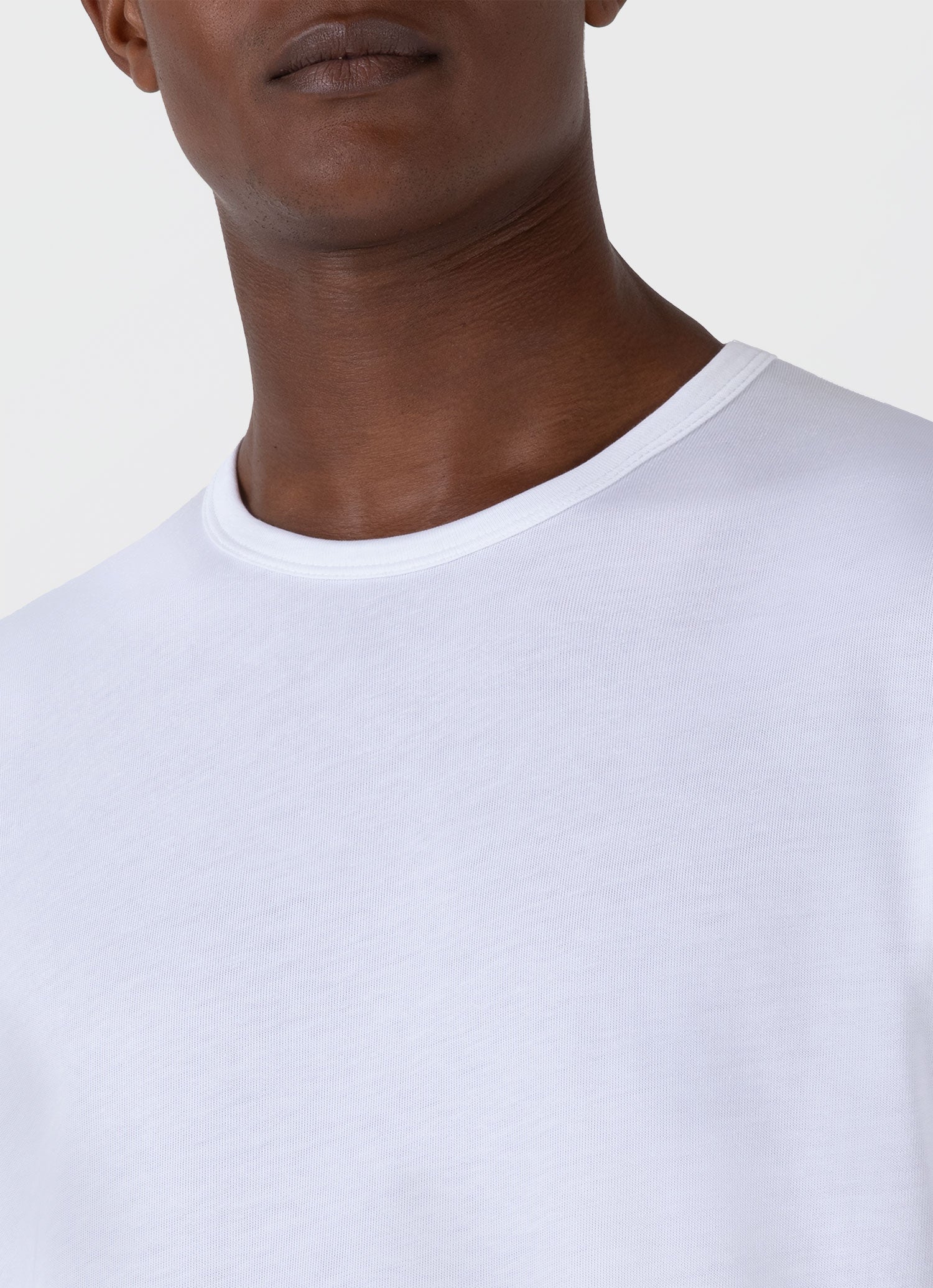 Men's Single Jersey T-shirt in White