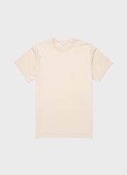 Men's Sea Island Cotton Knit T-shirt in Undyed