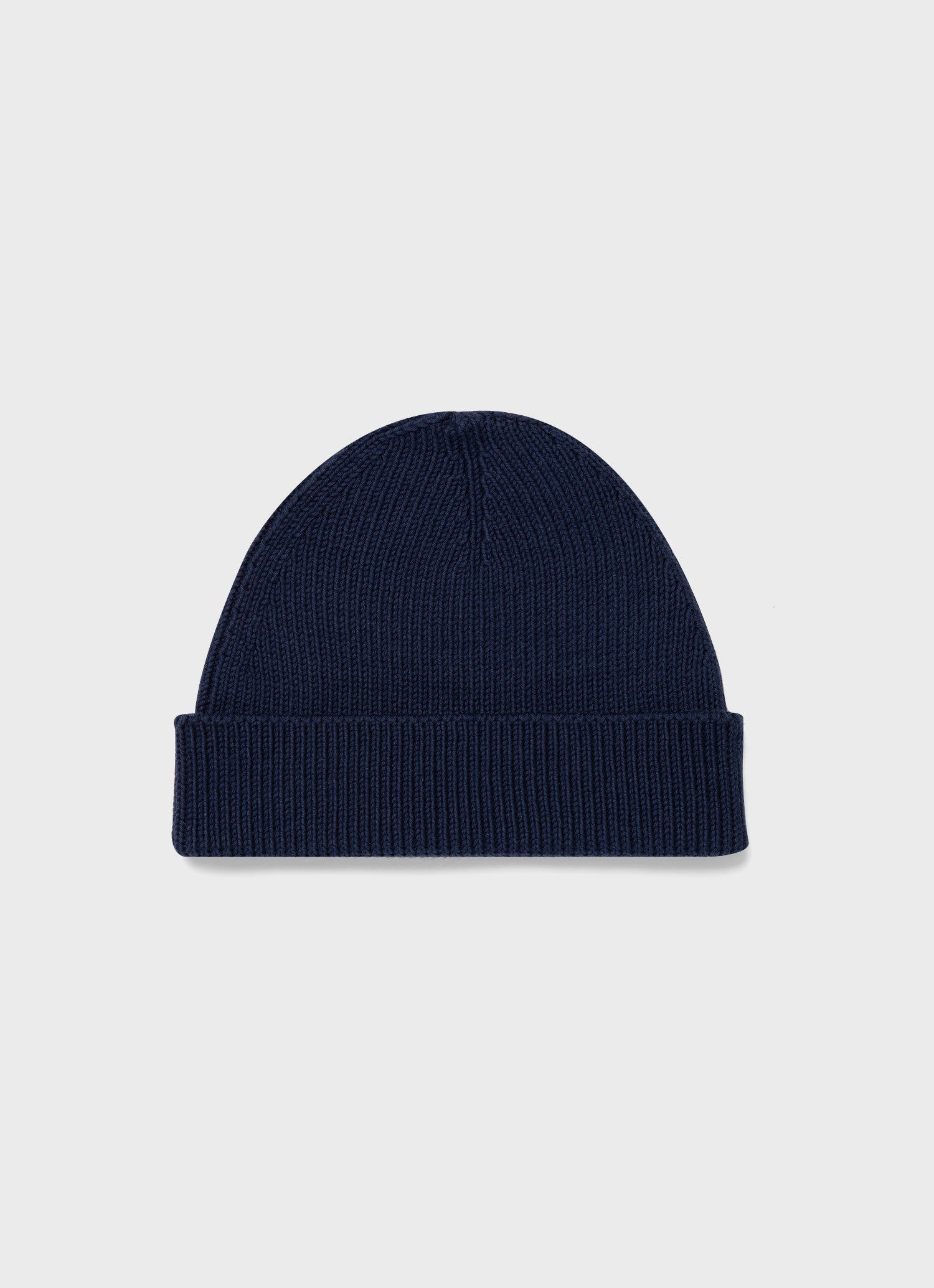 Sunspel x Nigel Cabourn Beanie Hat in Navy Sunspel
