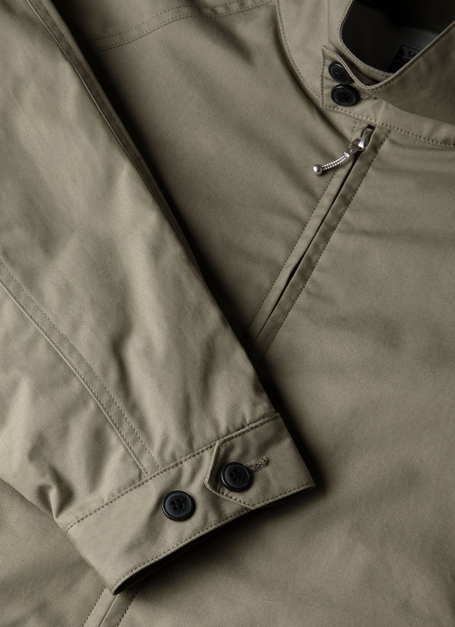 Men's Sunspel x Nigel Cabourn Ventile Jacket in Earth