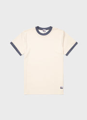 Men's Sunspel x Nigel Cabourn Carbon Brushed T-shirt in Undyed