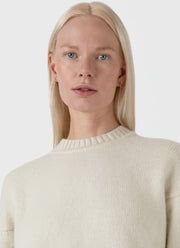 Women's Roxburgh Cashmere Jumper in Undyed