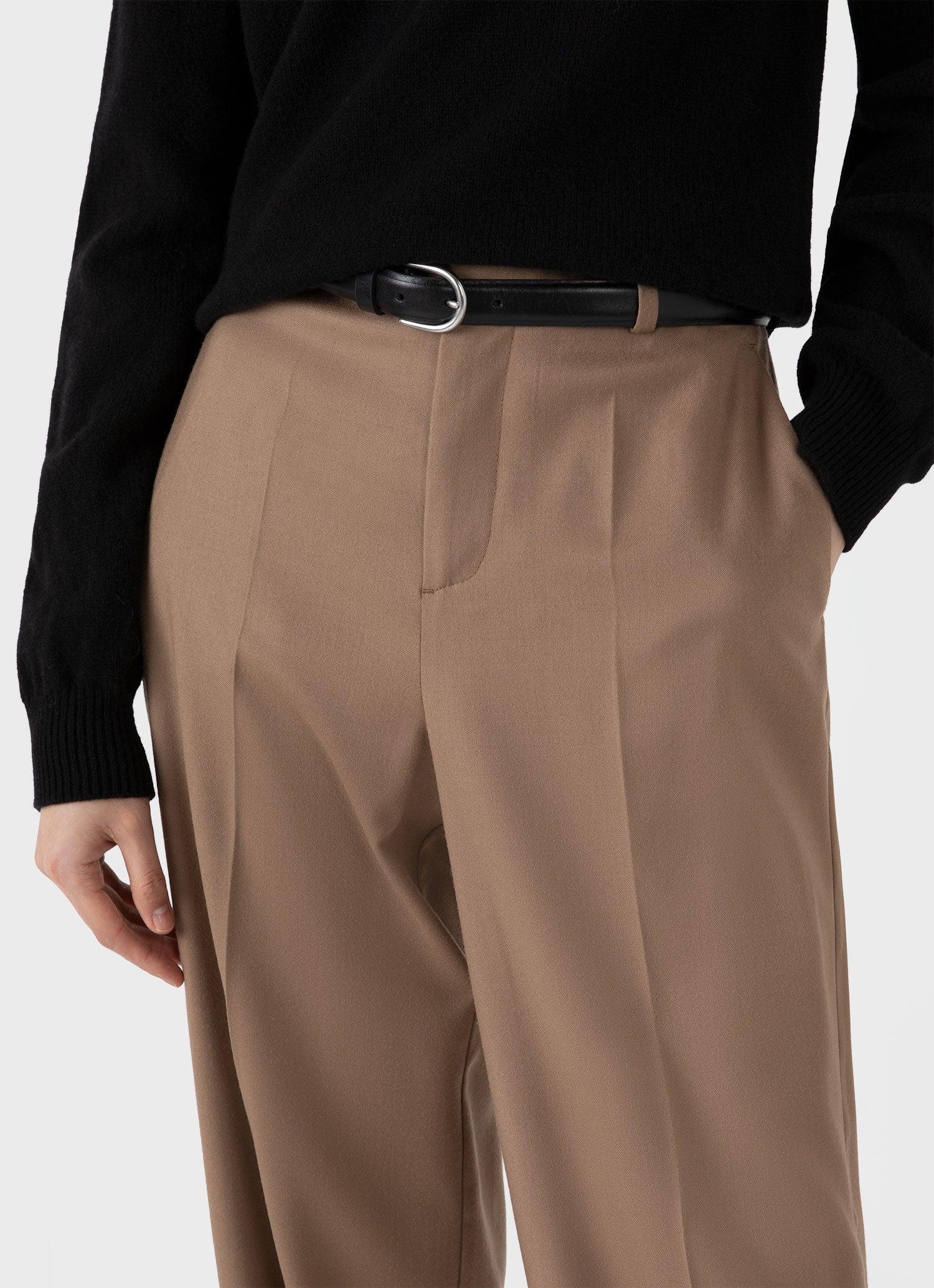Wool Flannel Trouser