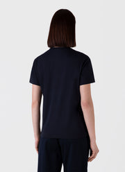 Women's Boy Fit T-shirt in Midnight Navy