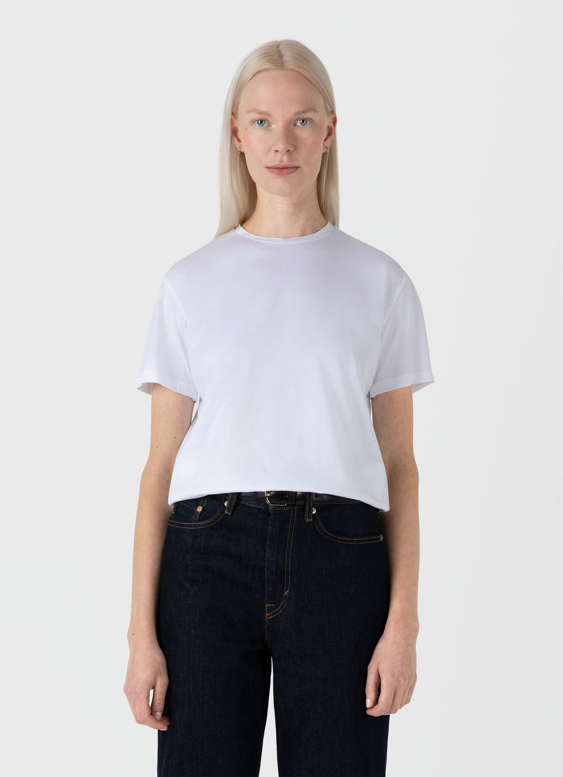 Women's Boy Fit T-shirt in White