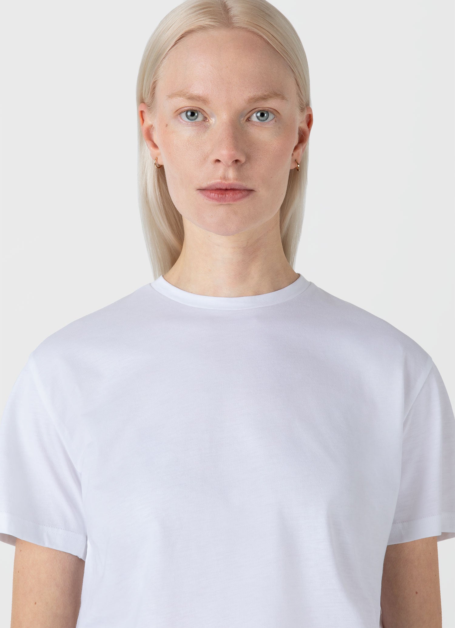 Women's Boy Fit T-shirt in White