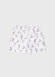 Men's Matt Blease Drawstring Swim Shorts in Ice Cream Print