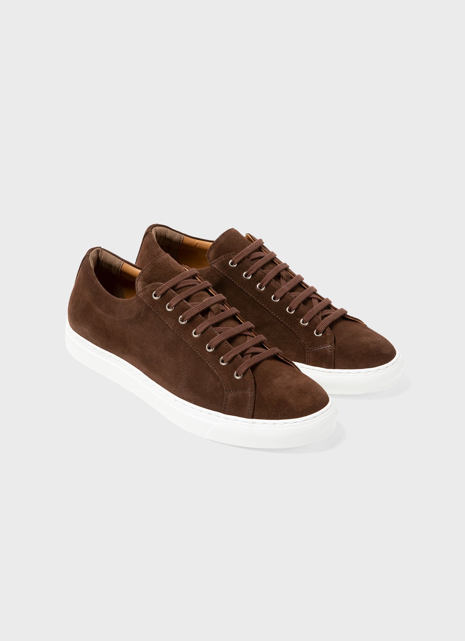 Suede store tennis shoes