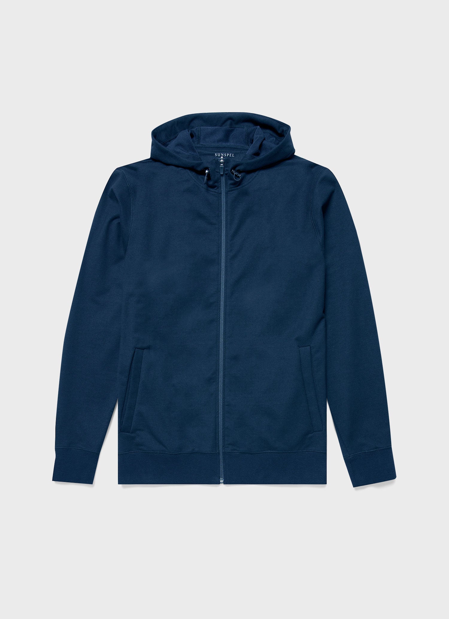 Men's DriRelease Active Hoody in Marine Blue | Sunspel