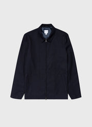 Men's Panama Harrington in Navy