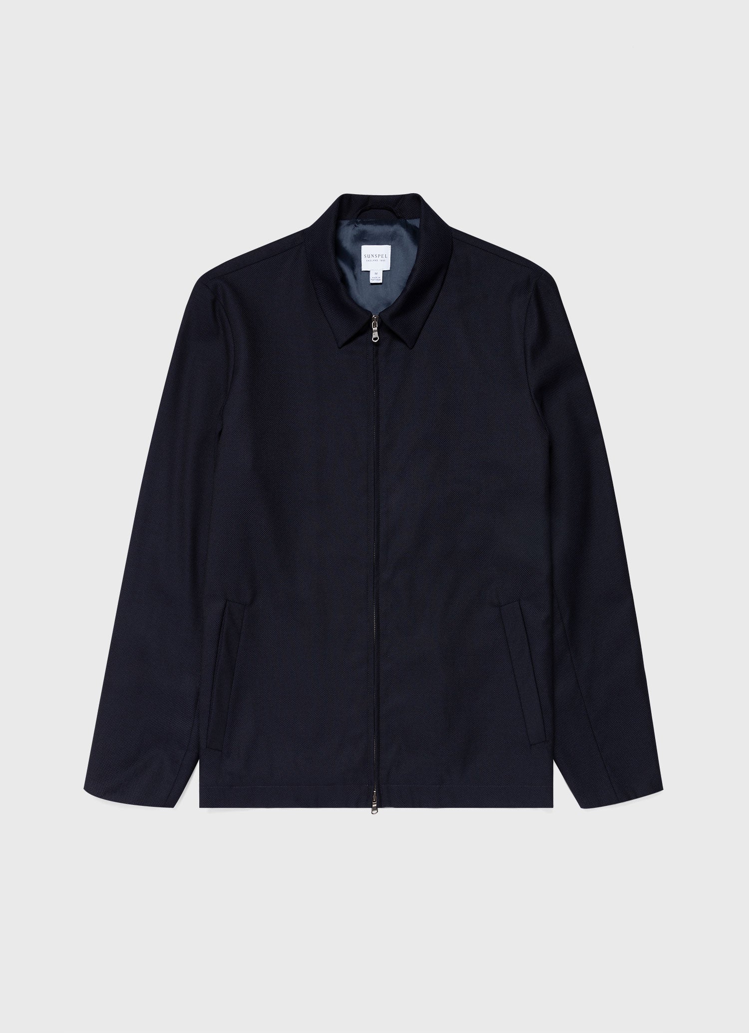 Men's Panama Harrington in Navy