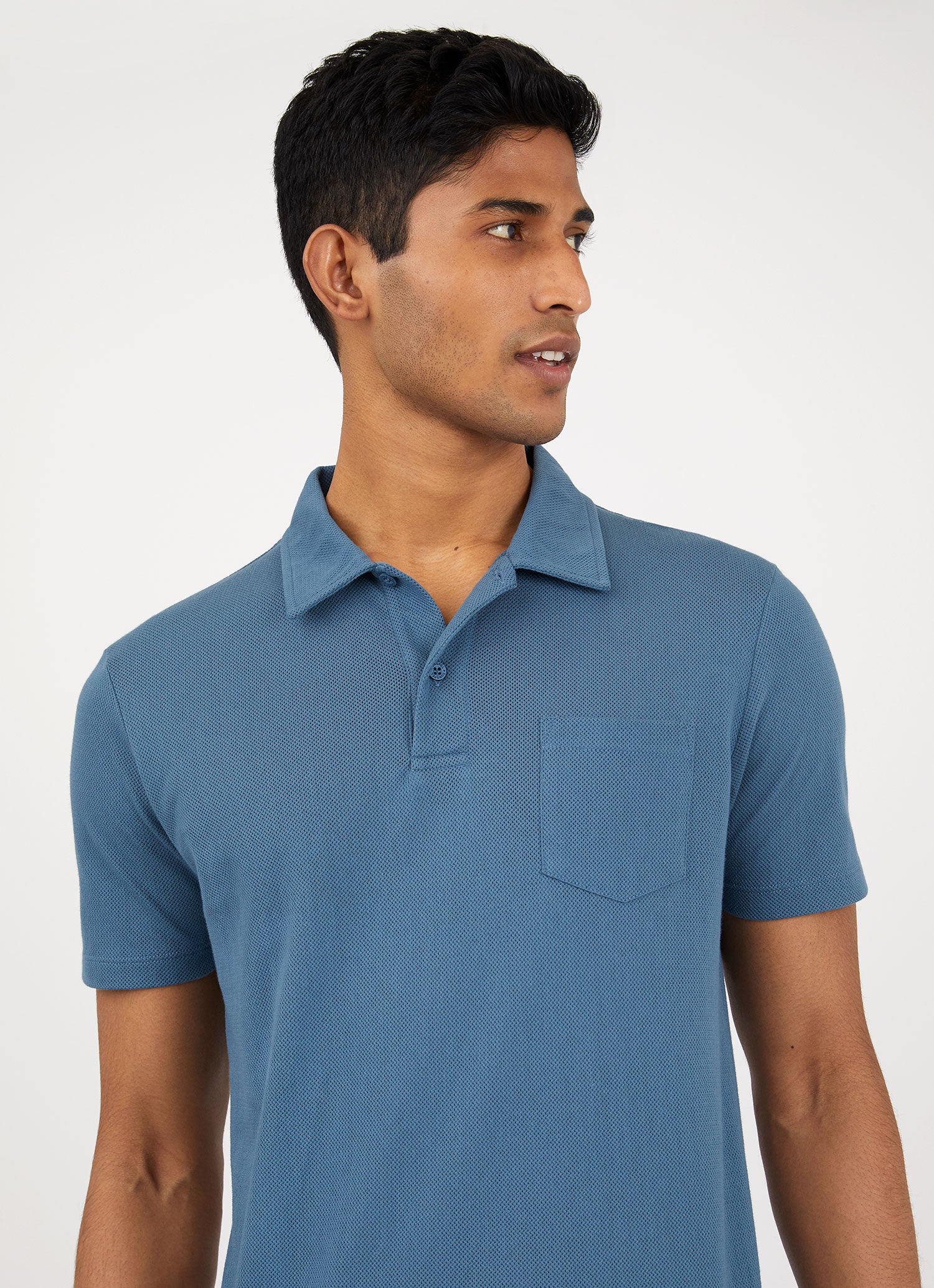 Men's Riviera Polo Shirt in Airforce