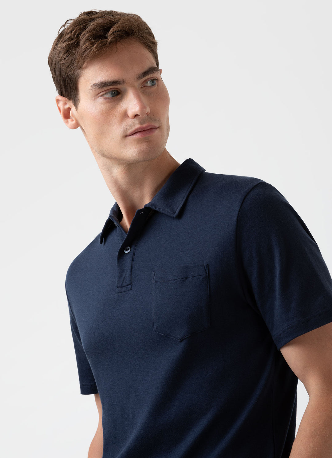 Sea Island Cotton Polo Shirts | Sunspel