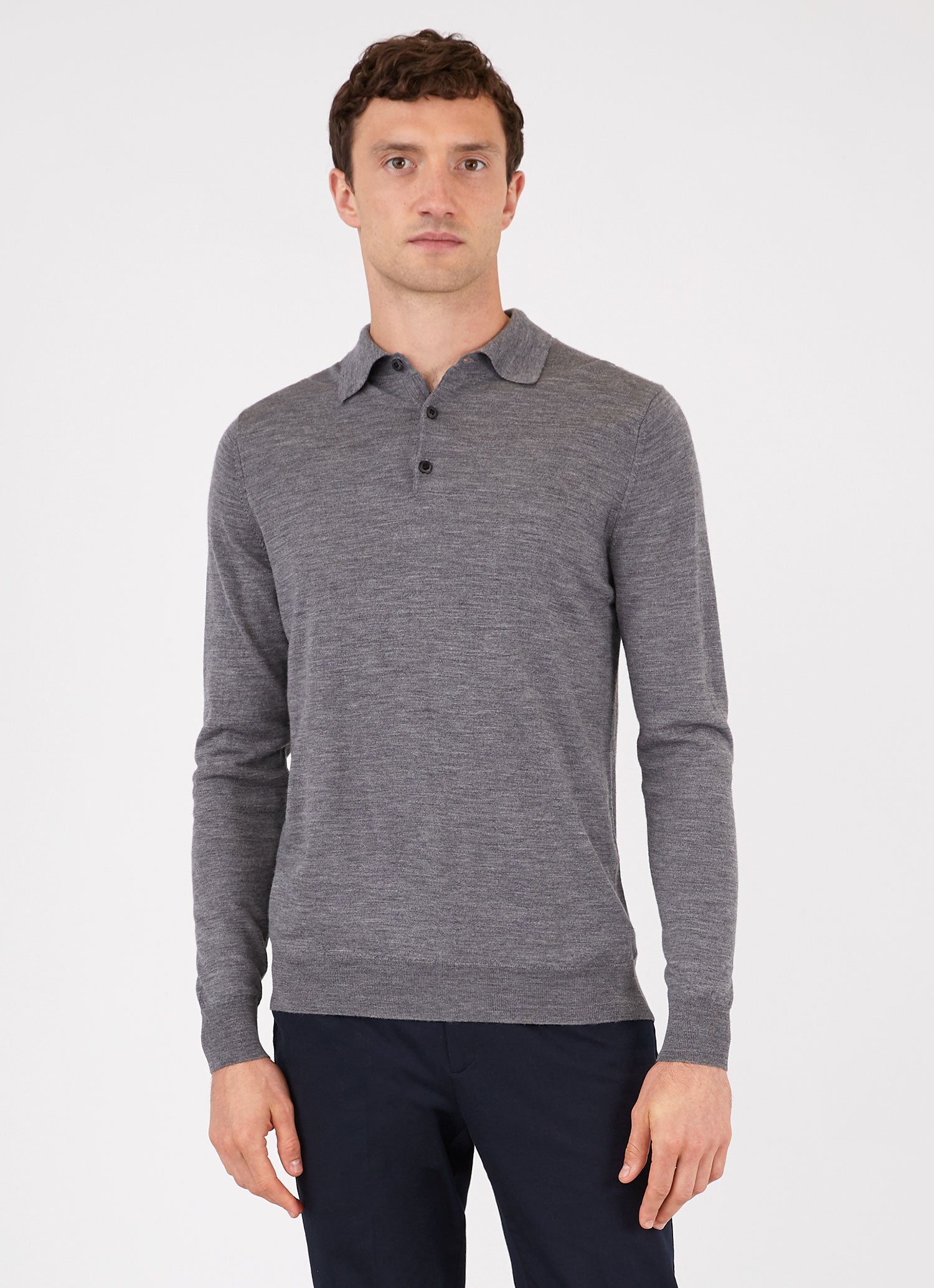 Extra-Fine Merino Polo Shirt