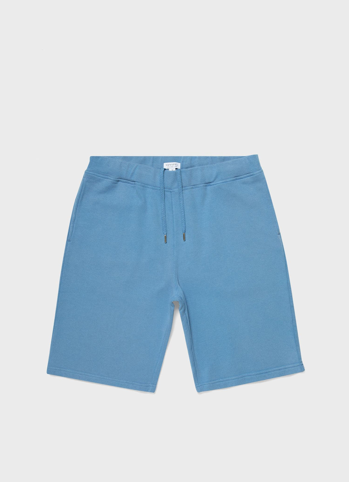 Men's Cotton Linen Drawstring Shorts in Navy